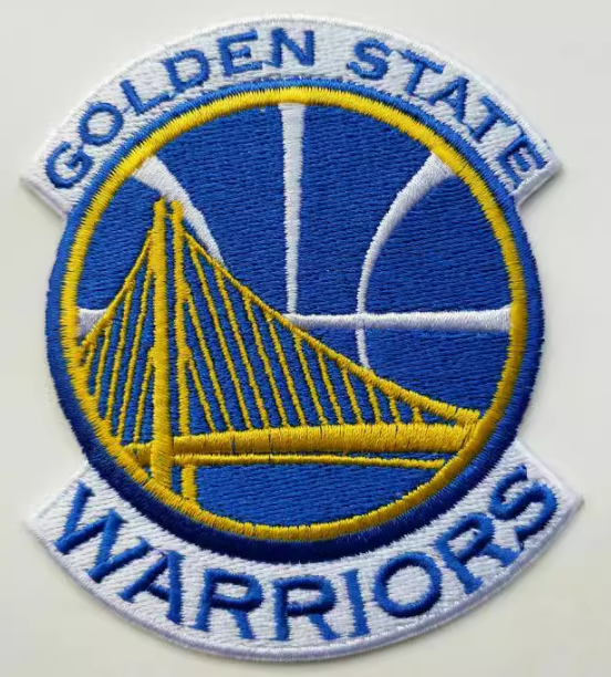 Golden State Warriors Logo Iron on Patch 8.5cmx7.5cm